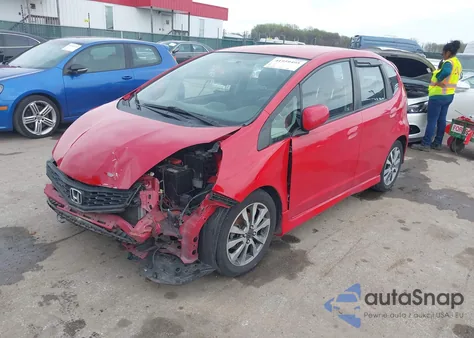 2012 Honda Fit Sport from USA, damaged, VIN JHMGE8H54CC032496